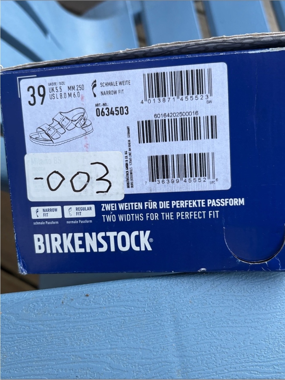 Birkenstock Milano Sandals 39 - Picture 3 of 5
